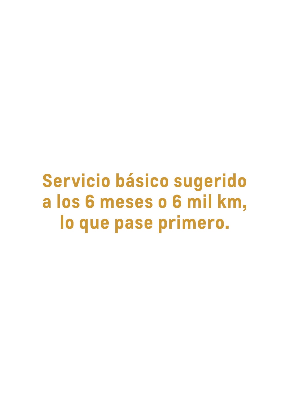 Chevrolet servicio certificado 6 meses o 6 mil kilómetros lo que suceda primero
