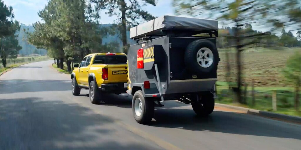 Chevrolet Colorado ZR2 2025, camioneta 4x4 modo de manejo remolque/arrastre
