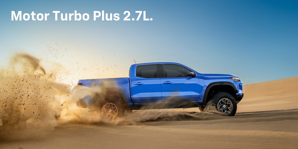 Nueva Chevrolet Colorado ZR2 2025, camioneta todoterreno 4x4 con motor turbo 2.7L y 310 HP 4 cilindros