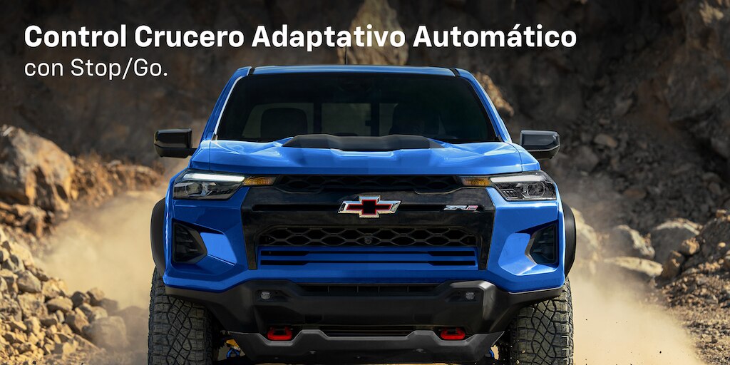 La nueva Chevrolet Colorado ZR2 2025 cuenta con Control Crucero adaptativo automático con Stop/Go