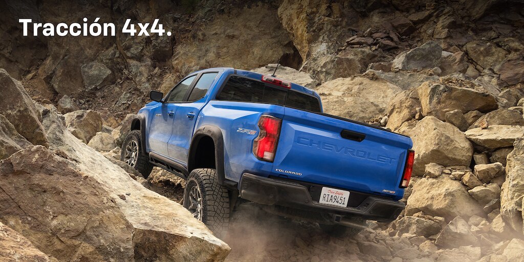 La nueva Chevrolet Colorado ZR2 2025, camioneta todoterreno con tracción 4x4 y bloqueo diferencial