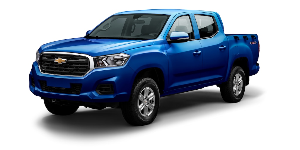 Chevrolet S10 Max 2025, tu camioneta pickup 4 cilindros en color azul lunar