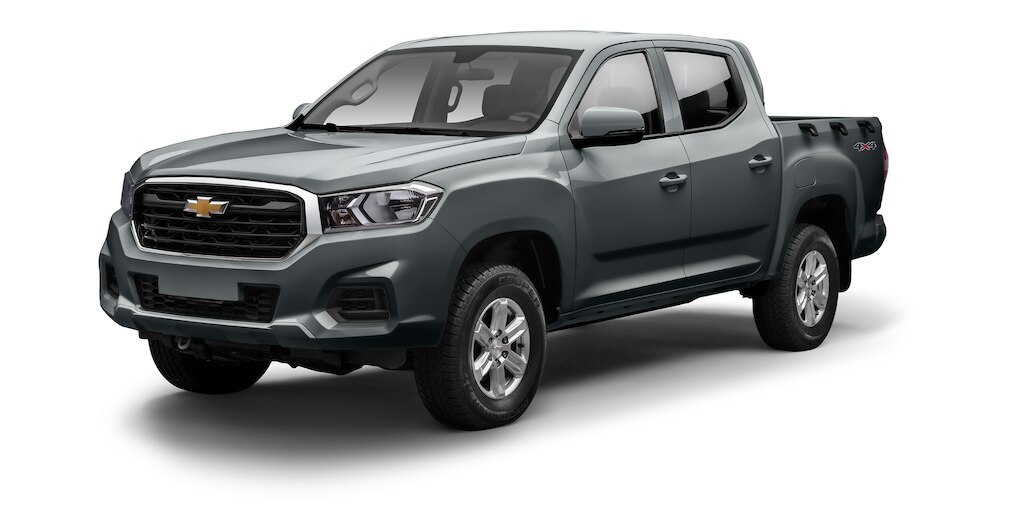 Chevrolet S10 Max 2025, tu camioneta pickup 4 cilindros en color ceniza metálica